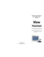 Preview for 2 page of Winnebago View Navion Basic Operation Manual