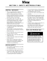 Preview for 11 page of Winnebago View Profile User Manual