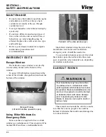 Preview for 16 page of Winnebago View Profile User Manual