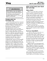 Preview for 17 page of Winnebago View Profile User Manual
