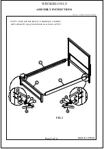 Предварительный просмотр 3 страницы Winners Only BFC2001T Assembly Instructions