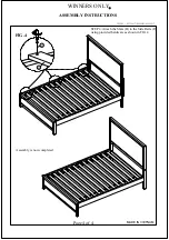 Предварительный просмотр 4 страницы Winners Only BFC2001T Assembly Instructions