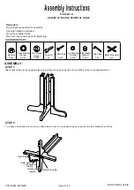 Предварительный просмотр 2 страницы Winners Only DELFINI TI-DF30R-G Assembly Instructions