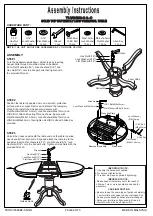 Предварительный просмотр 2 страницы Winners Only T1-VG4260-O Assembly Instructions