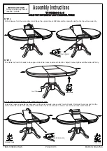 Предварительный просмотр 3 страницы Winners Only T1-VG4260-O Assembly Instructions