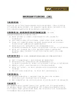 Preview for 8 page of Winntec Y411350 Quick Start Manual