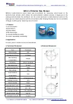 Предварительный просмотр 3 страницы Winsen ME3-CL2 Manual