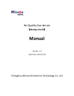 Winsen MQ135 Manual предпросмотр