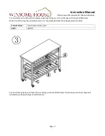 Предварительный просмотр 3 страницы Winsome house WH194 Instruction Manual