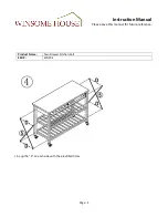 Предварительный просмотр 4 страницы Winsome house WH194 Instruction Manual