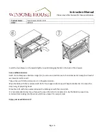 Предварительный просмотр 6 страницы Winsome house WH194 Instruction Manual