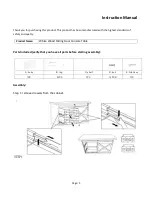 Winsome house WHIF373 Instruction Manual предпросмотр