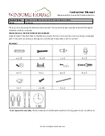 Предварительный просмотр 1 страницы Winsome house WHIF628 Instruction Manual