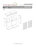 Предварительный просмотр 2 страницы Winsome house WHIF628 Instruction Manual