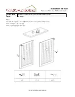 Предварительный просмотр 3 страницы Winsome house WHIF628 Instruction Manual