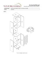 Предварительный просмотр 2 страницы Winsome house WHIF631 Instruction Manual