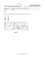 Предварительный просмотр 3 страницы Winsome house WHIF631 Instruction Manual