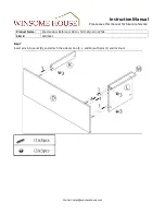 Предварительный просмотр 9 страницы Winsome house WHIF631 Instruction Manual