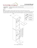 Предварительный просмотр 15 страницы Winsome house WHIF631 Instruction Manual