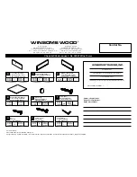 Preview for 3 page of Winsome Wood 92567 Assembly Manual