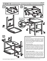 Preview for 2 page of Winsome 82218 Assembly Instructions