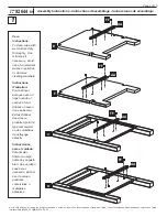 Предварительный просмотр 4 страницы Winsome 92644 R1 Assembly Instructions Manual