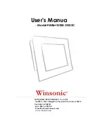 winsonic MCH1505S-XN25C User Manual preview