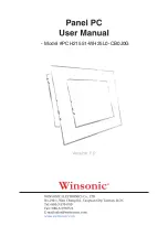 winsonic PCH21551-WH25L0-CB0J0G User Manual preview