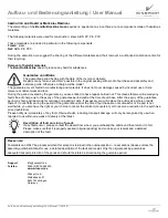 Preview for 9 page of Winsport BANDITO BLACKLINE User Manual