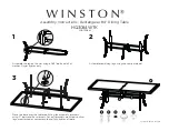 Предварительный просмотр 1 страницы Winston HQ3084WTK Assembly Instructions