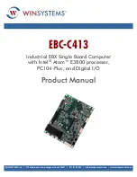 WinSystems EBC-C413 Product Manual preview