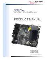 Preview for 1 page of WinSystems EBC-Z5 SERIES Product Manual