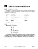 Preview for 15 page of WinSystems PCM-A/D-12 Operation Manual