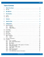 Preview for 3 page of WinSystems PCM-C418 Product Manual