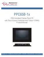 WinSystems PPC65B-1x Product Manual preview