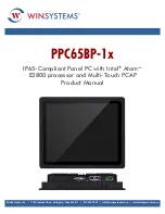 WinSystems PPC65BP-1 Series Product Manual preview