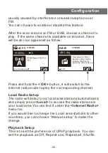 Предварительный просмотр 29 страницы Wintal DAB20C User Manual