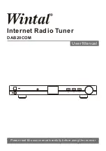 Wintal DAB20COM User Manual preview