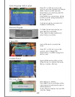 Preview for 26 page of Wintal DVBT702 Operational Instructions