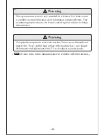 Preview for 46 page of Wintal DVBT702 Operational Instructions