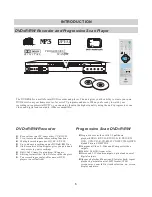 Preview for 6 page of Wintal DVDR-X40 User Manual