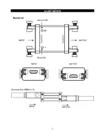 Preview for 2 page of Wintal HDMI-110 Instruction Manual