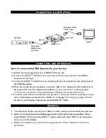 Preview for 3 page of Wintal HDMI-110 Instruction Manual