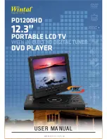 Preview for 1 page of Wintal PD1200HD User Manual