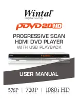 Preview for 1 page of Wintal PDVD20HD User Manual