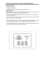 Preview for 2 page of Wintal Video+ Stereo Audio+VGA + 3.5mm Audio Instruction Manual