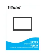 Preview for 1 page of Wintal WLD22HD Operating Manual