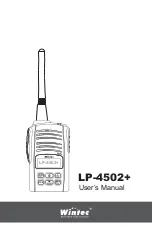 Preview for 1 page of Wintec LP-4502+ User Manua