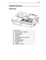 Предварительный просмотр 7 страницы Wintec Mini POS IDT600 Hardware Manual