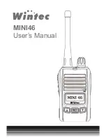 Предварительный просмотр 1 страницы Wintec MINI46 User Manual